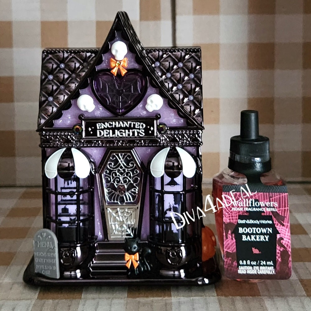 Bath & Body Works SWEET SHOP Wallflower Projector & Refill 2Pc Bundle